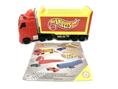 Mc Donalds Hot Wheels Mattel 1998 LKW mit Anhänger (W61)