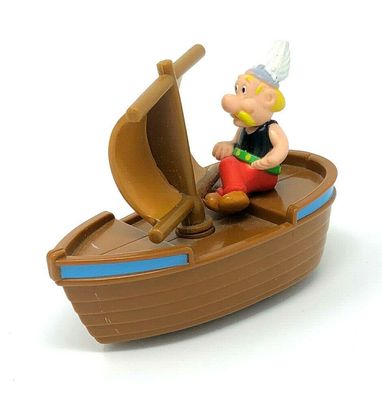 Mc Donalds Junior Tüte 1994 Asterix im Boot Spielzeug ca. 9 cm (50-II)
