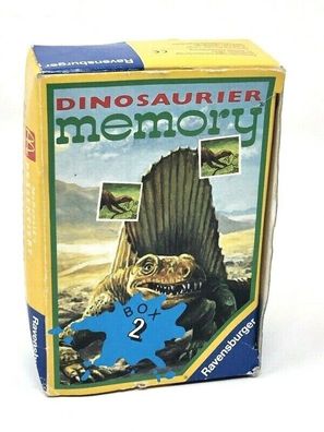 Mc Donalds Happy Meal Ravensburger Dinosaurier memory 1994 - Box 2 (W61)