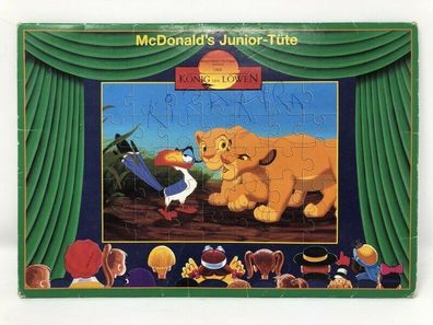 Mc Donalds Junior-Tüte 1994 - Der König der Löwen Puzzle 35-teilig - Lion King (