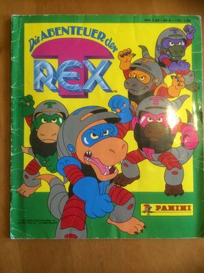 Panini Sammelalbum " Die Abenteuer der T REX " 1993