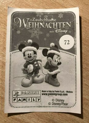Panini Family Disney Zauberhafte Weihnachten Sticker Nr. 72