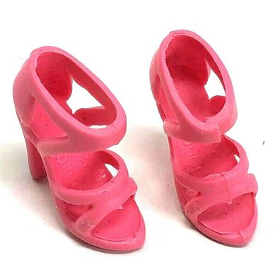 2 paar Barbie Schuhe - High Heels Pink mit Absatz (W36)