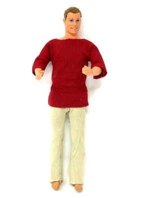 Mattel Barbie KEN 1968 auf Körper ca. 30 cm groß - Haare geschnitten (W40)