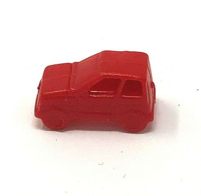 Mikro Modell Auto rot ca. 1,6 cm lang, 0,9 cm breit, 0,9 cm hoch (148)