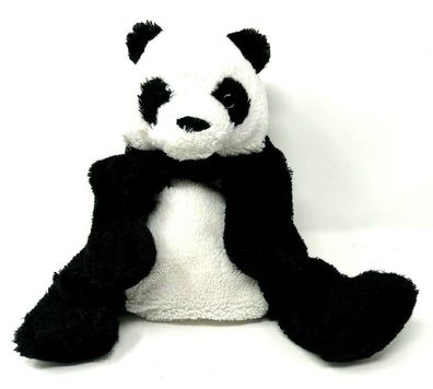 Plüsch Panda Bär ca. 33 cm groß schwarz / weiß (279)