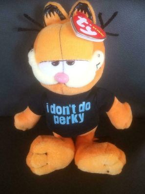 TY Beanie Baby - Garfield the Cat I DON´T DO PERKY 25 cm (6)