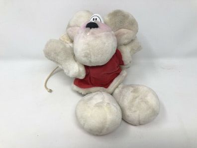 Diddl Maus als Nikolaus - Weihnachtsmann - Plüschfigur - Stofftier - ca. 30 cm g