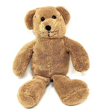 Kuschel Plüsch Teddybär superweich ca. 21 cm groß dunkelbraun (W52)