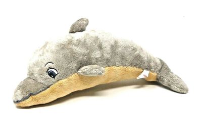 Süßer Plüschtier Delphin von Aliki exklusiv - grau ca. 38 cm lang Stofftier (W7)