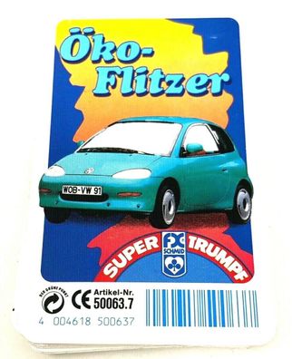 Öko-Flitzer FX Schmid Super Trumpf 50063.7 - Quartett Kartenspiel (W56)