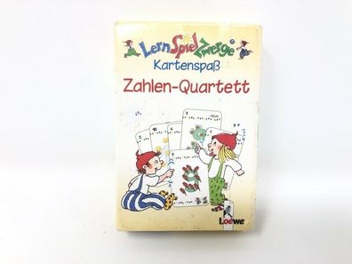 Lern Spiel Zwerge Kartenspaß - Zahlen-Quartett - Loewe Verlag (W70)