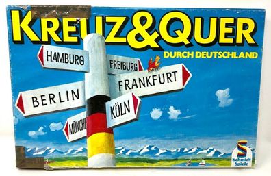 Kreuz & Quer durch Deutschland - Schmidt Spiele 604 1680 (W43)
