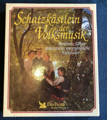Schatzkästlein der Volksmusik - Berühmte Sänger - 5 Kassetten im Geschenkkarton