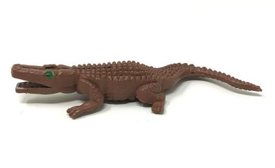 Holly Hong Kong Kunststoff Figur Krokodil ca. 14,2cm lang (W6)