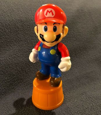 Super Mario Figur auf Faß 12 cm Groß (K)