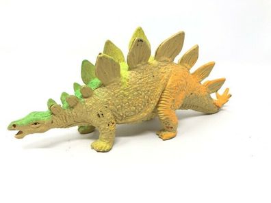 Dinosaurier - Stegosaurus - ca. 19 cm lang - Hartgummi (W78)
