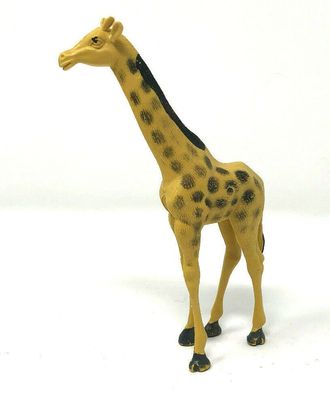 Giraffe Kunststoff Figur ca. 13 cm hoch - 8 cm lang (W6)