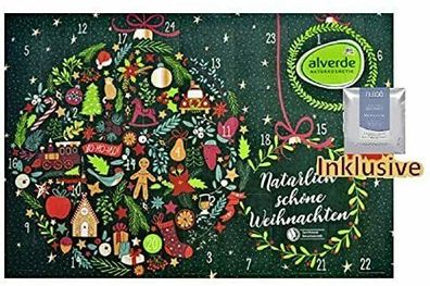 Alverde Adventskalender 2021 Frau Beauty Natur Kosmetik Advent Kalender Wert 90€