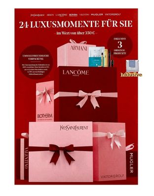 Biotherm Adventskalender 2021 Beauty Frauen Kosmetik Wert 200€ Advent Kalender