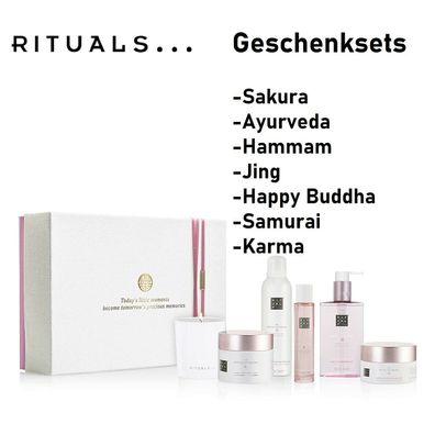 Rituals Geschenkset Frauen u. Männer Geschenk Sakura Set Wellness Damen Herren