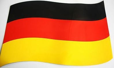 Deutschland Magnetfolie schwarz rot gold Autozubehör Fanartikel Fan Auto WM EM
