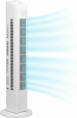 Interior Lifetime Ventilator 76cm weiss Leise Turmventilator Kühler Lüfter? 57dB
