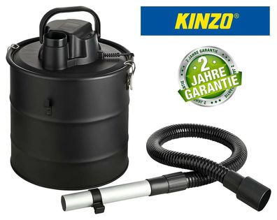 Kinzo K0411 Aschesauger Gebläse Sauger Staubsauger Bodensauger für Kamin 18L