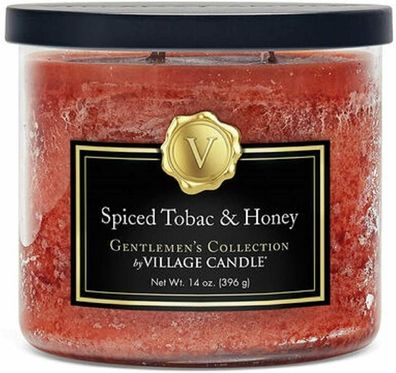 Village Candle Spiced Tobac & Honey Duftkerzen Duft Kerzen Kerze Tabak Honig