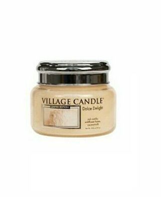 Village Candle Dolce Delight Duftkerze Glas 262g Dauer 55 Std, Duft Kerzen Kerze
