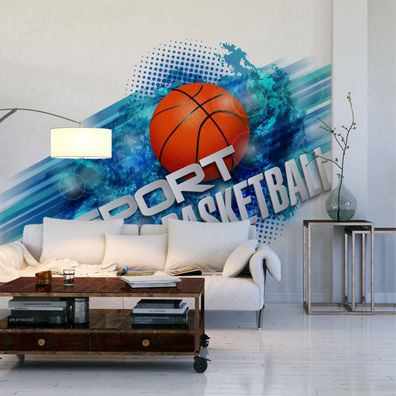 Muralo VINYL Fototapete XXL TAPETE für Jugend Basketball 3D 3228