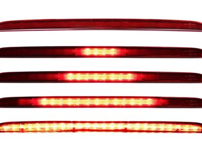 Bremslicht Bremsleuchte dynamisch Rot 3te LED für Seat Ibiza IV Leon 1P