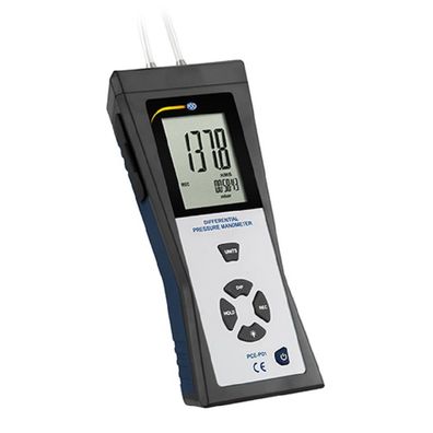 PCE Manometer PCE-P01 Differenzdruck-Manometer -140 bis + 140 mbar mit Software