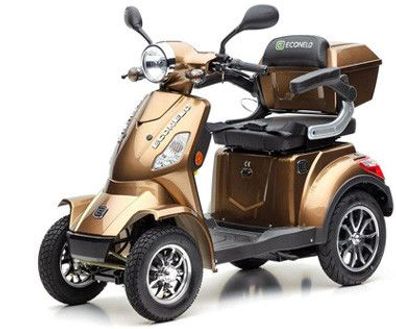 Seniorenmobil Econelo J4000, Elektromobil 1000 Watt, 25 km/ h Vierradroller