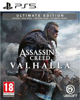 AC Valhalla PS-5 Ultimate Edition ATAssassins Creed Valhalla - Ubi Soft - (SONY® ...