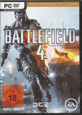 Battlefield 4 inkl. China Rising Erweiterung (PC, 2013, DVD-Box) mit Origin Code