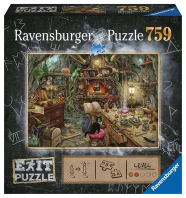 Ravensburger 199525 Puzzle Exit 3 Hexenküche 759 Teile ab 12 Jahre