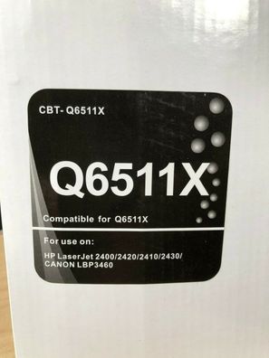XXL Toner schwarz HP Q6511X für HP Laserjet 2400 2410... NEU