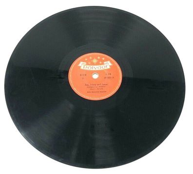 10" Schellackplatte Shellac Polydor 49 283 Jim, Jonny und Jonas (W12)