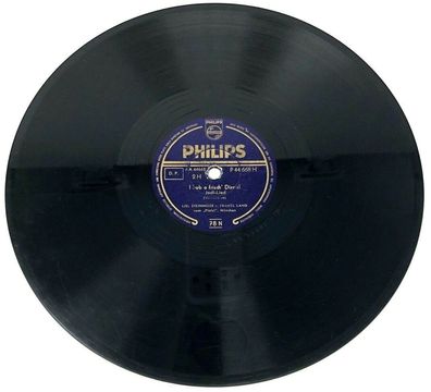 10" Schellackplatte Philips 44668 Jodel Fox / I hab a frisch' Dirndl (W15)