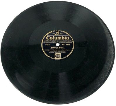 10" Schellackplatte - Columbia D.B. 3444 - Margot's Minuet / Midnight (W16)