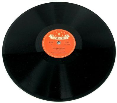 10" Schellackplatte Shellac Polydor 49 328 Der Kuckuck ruft / Kleine Nachtig (B1