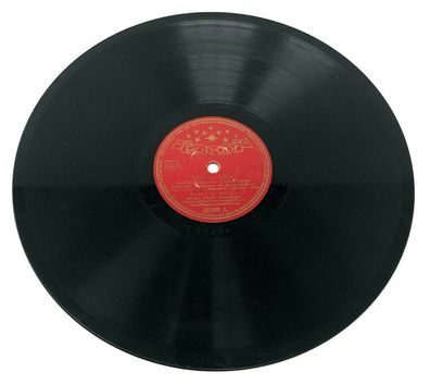 10" Schellackplatte Polydor 48369 - Schlag auf Schlag (W5)