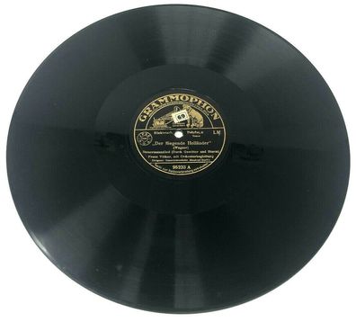 12" Schellackplatte Grammophon 95233 - Der fliegende Holländer / Cavalleria (W8)