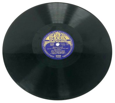 10" Schellackplatte Decca F 43057 Lied der Oculi 3 + 4 (W11)