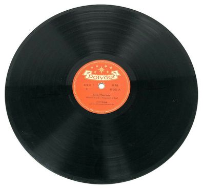 10" Schellackplatte Shellac Polydor 49303 Beim Heurigen Wiener Lieder-Potpo (W6)