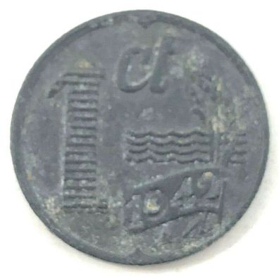 Nederland 1 cent 1942 (K)