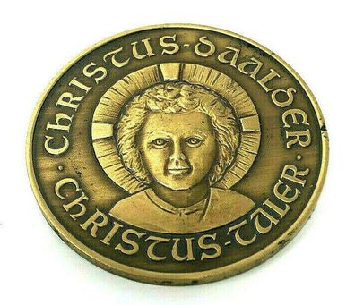 Medaille Christus Taler des Pater Don-Bettler für Gottes Straßenkinder (K)
