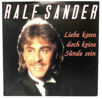Vinyl 7" 45 RPM - Bellaphon 100-05-155 Ralf Sander - Liebe kann doch keine (W22)