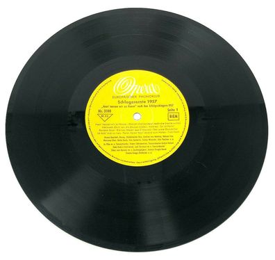 Vinyl LP 10" Opera 3180 - Schlagerernete 1957 Europäischer Phonoklub (W6)